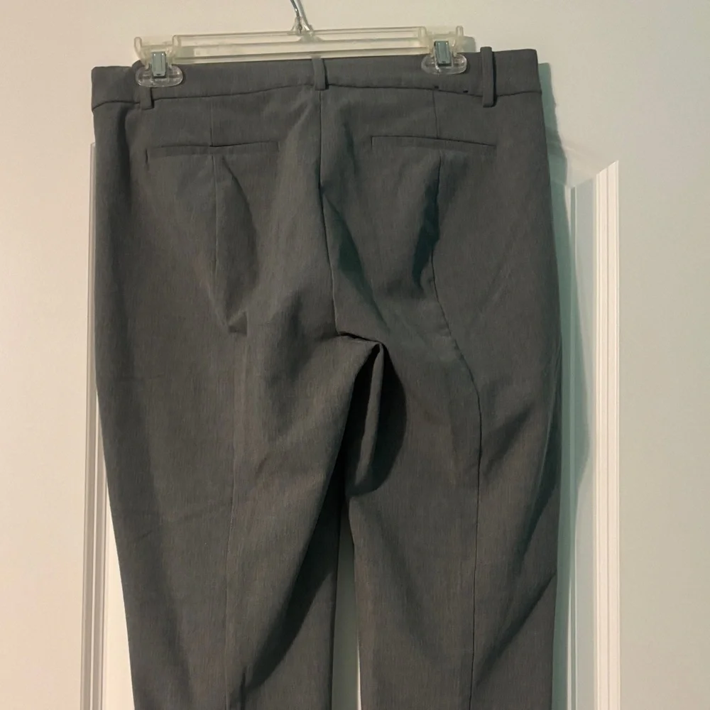 J. Crew Classic Gray Ruby Cropped Trousers